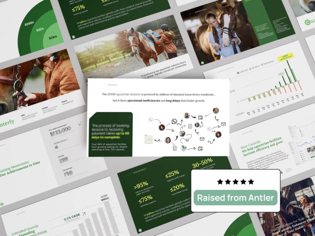 Canterly Pitch Deck Raised from Antler