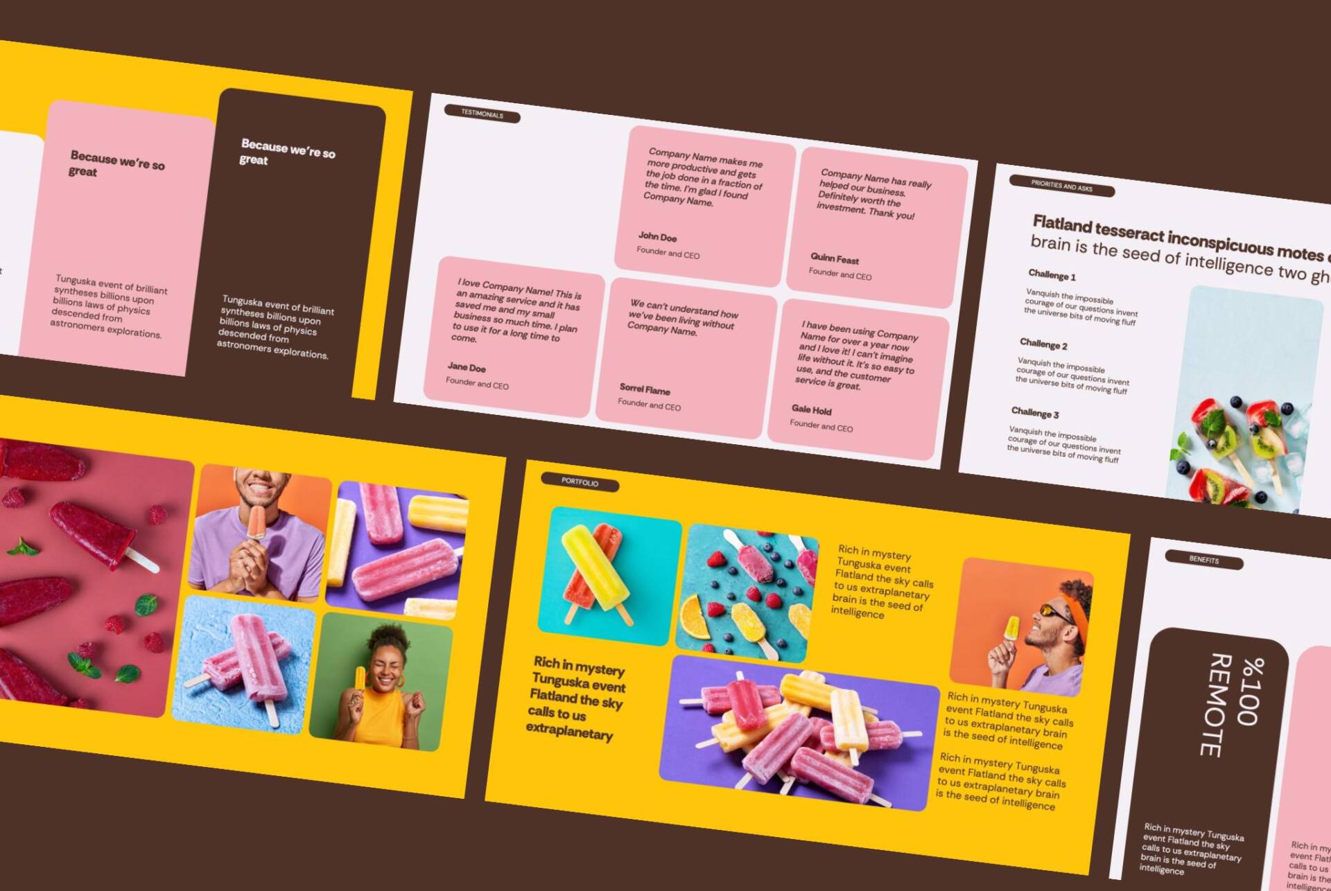 Business Presentation Template
