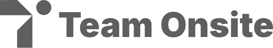 team onsite gray logo